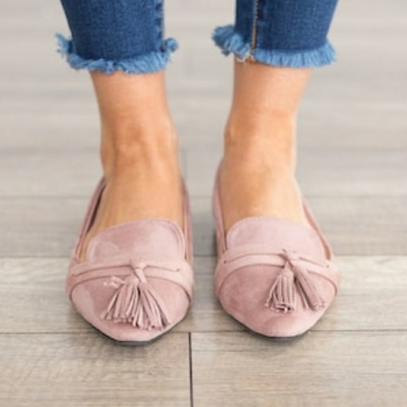 HP✨ Blush tassel loafers - Picture 6 of 7
